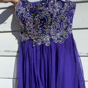 Purple Prom Dress